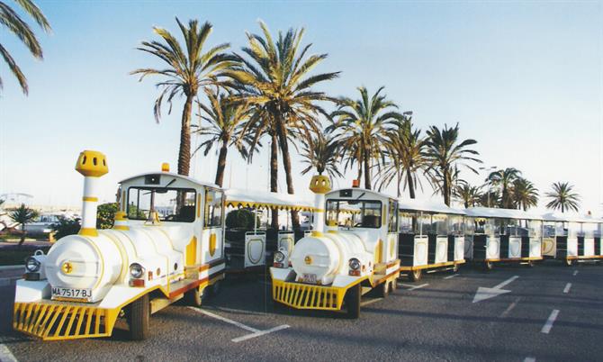 Train touristique, Salou - Costa Dorada (Espagne)