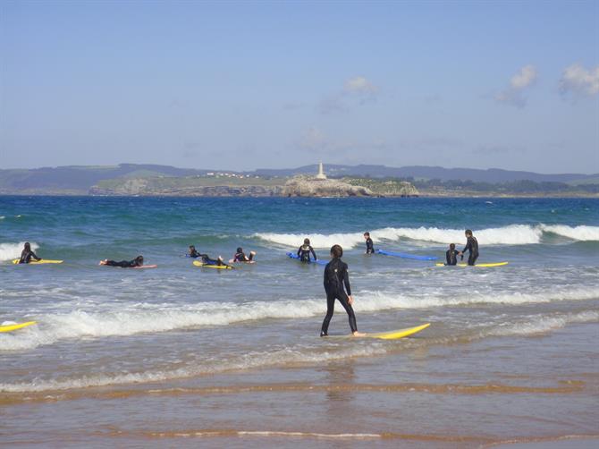 Surf à Santander, Cantabrie (Espagne)
