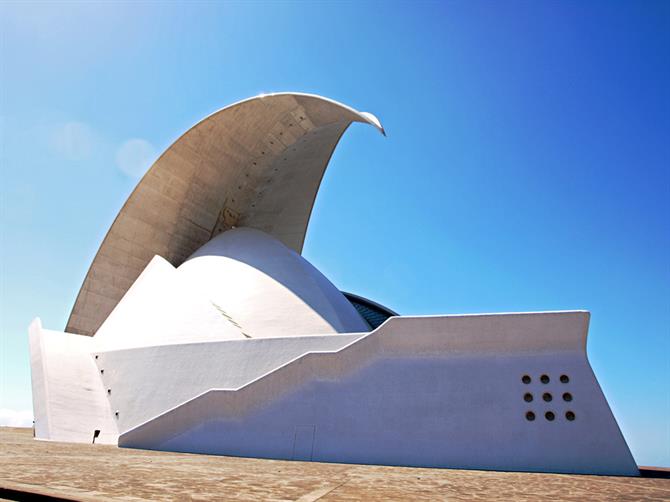 Auditorio de Tenerife à Santa Cruz, Tenerife - îles Canaries (Espagne)