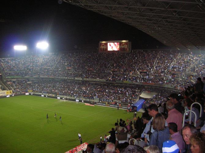 Malaga football stadium Rosaleda