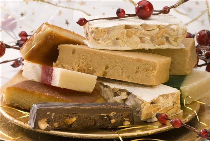 Turron Christmas welcome pack holiday home