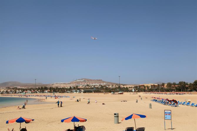 De bedste strande på Fuerteventura - Caleta de Fuste stranden