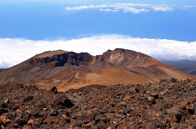 Pico Viejo from Mount Teide, Tenerife