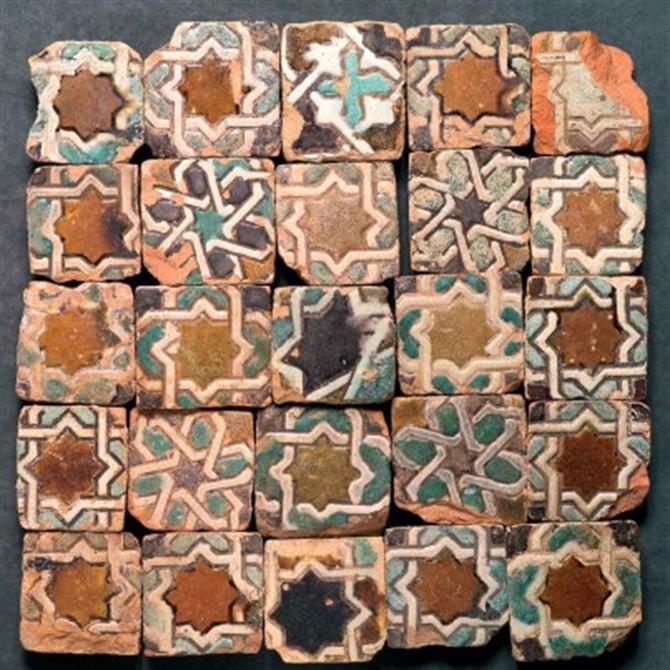 Arabic azulejos in Sevilla