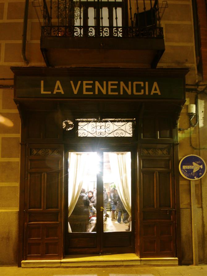 La Venencia, bar à tapas, Madrid (Espagne)