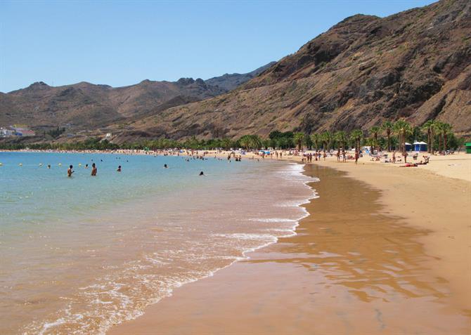 Les meilleures plages des Canaries - Las Teresitas (Tenerife)