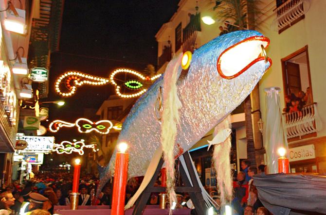 Begrafenis van de Sardine, Tenerife