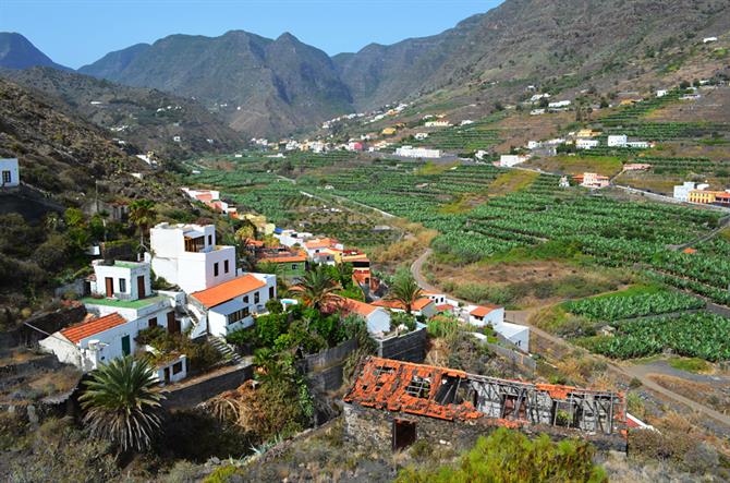 Hermigua on La Gomera