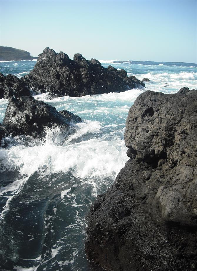 Garachico liegt zwischen wildem Atlantik und Vulkanbergen (Teneriffa)