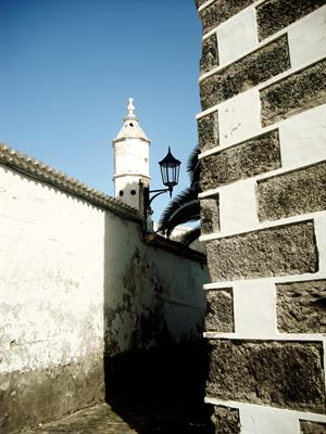 Gasse hinter der Kirche Santa Ana - Garachico