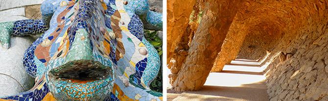 Parc Guell, Barcelone - Catalogne (Espagne)