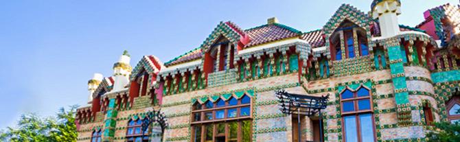 El Capricho de Gaudi, Comillas - Cantabrie (Espagne)