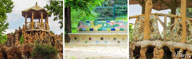 Cova Cascada dans le parc de Sant Boi de Llobregat, Barcelone - Catalogne (Espagne)