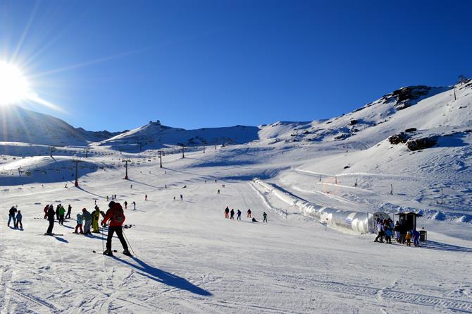 Esquiar en Sierra Nevada 