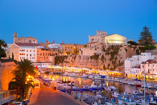 Ciutadella, Menorca, der Hafen