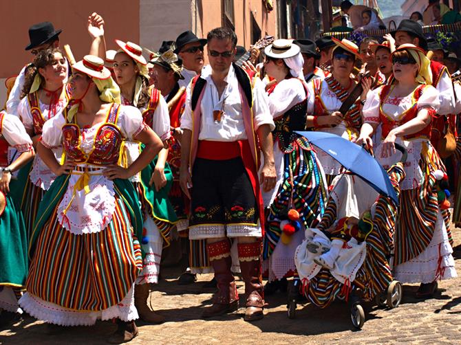 Romeria de San Isidro in La Orotava, Tenerife