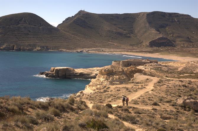 Playa el Playazo, Cabo de Gata, Almeria (Espagne)