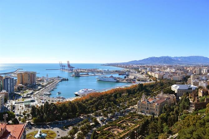 Malaga view