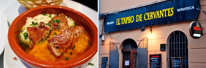 El Tapeo de Cervantes, Malaga - Andalousie (Espagne)