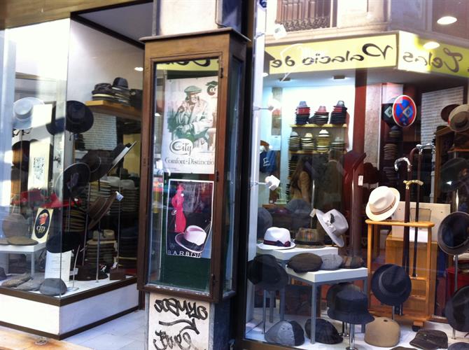 Hat shop Granada Spain