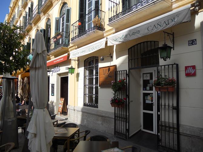 Restaurant végétarien Cañadú, Malaga - Costa del Sol (Espagne)