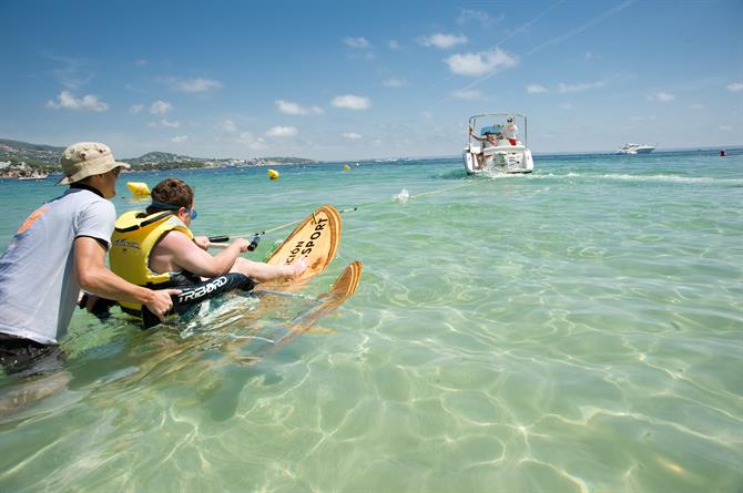 Waterskiing in Mallorca 