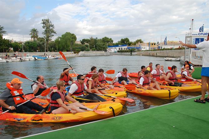 Canoeing in Mallorca 