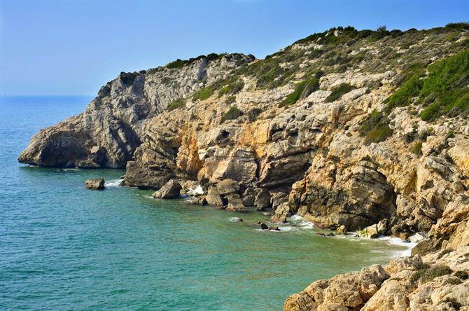 Sitges - Naturpark Garraf mit tollen Badebuchten