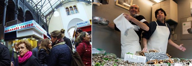 bröderna Castro - Atarazanas marknaden Malaga