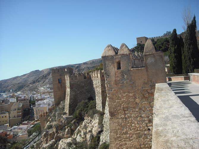 Alcazaba in Almeria (Andalusien)