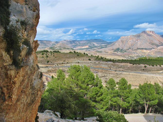 Sierra Maria - frontier between Andalusia and Murcia