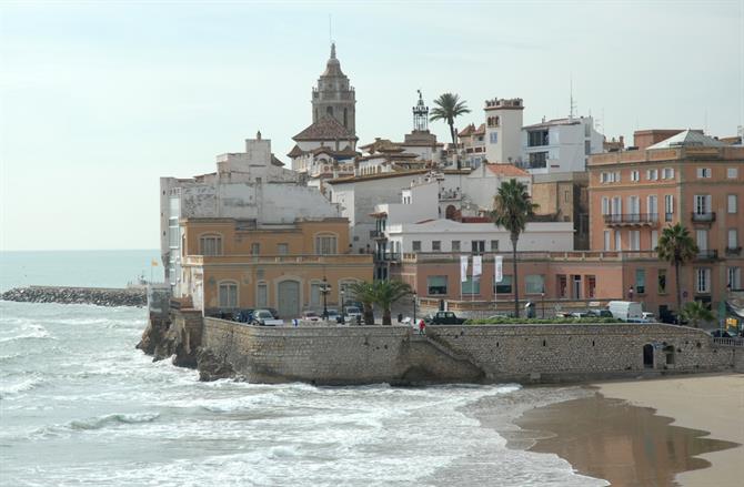 Sitges - the old town