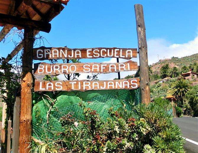 Burro Safari Las Tirajanas entrance