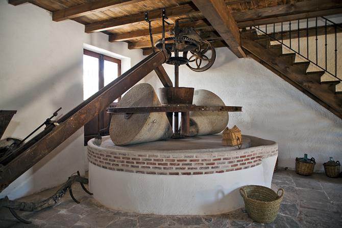 Stone press from the XVIII century