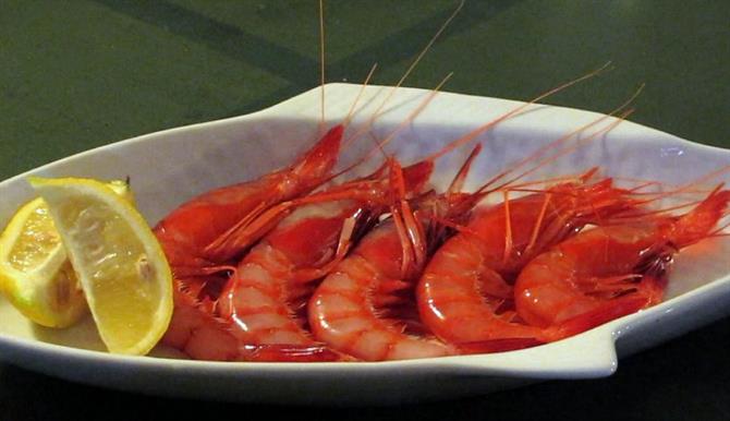 Denia red prawns