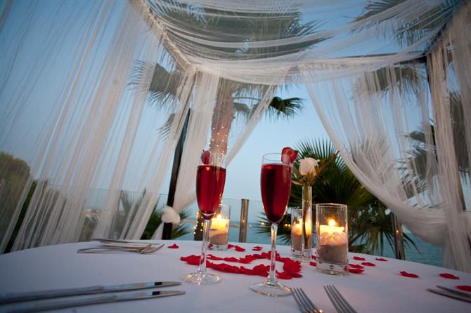 Romantic dinner for two, Mallorca 