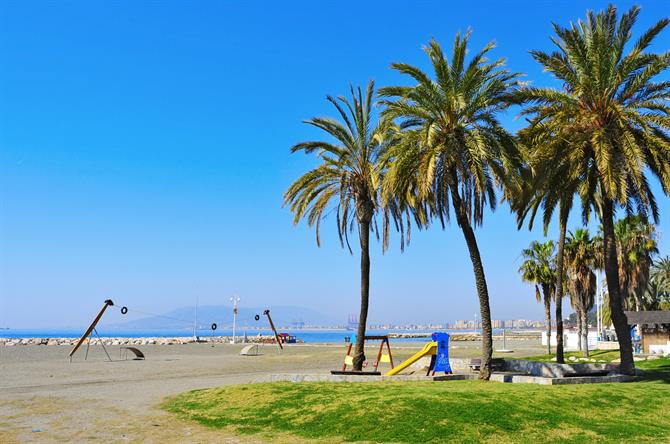 Strand ved Pedregalejo, Malaga