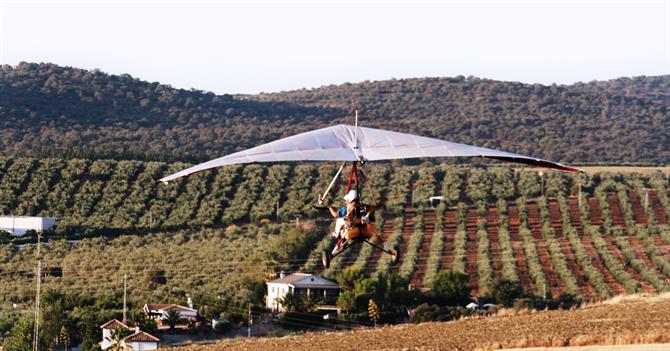 Voo em parapente