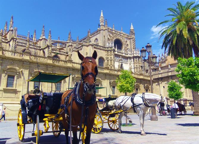 Kathedrale in Sevilla