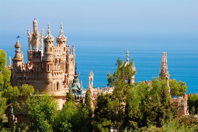 Das Schloss von Benalmadena