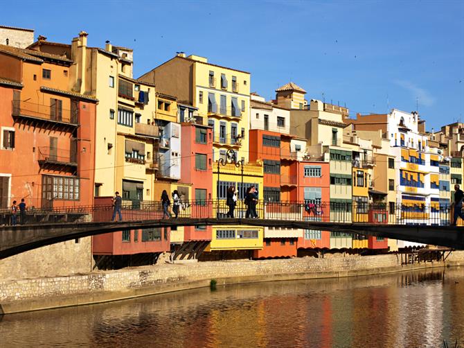 Casas de l'Onyar a Girona