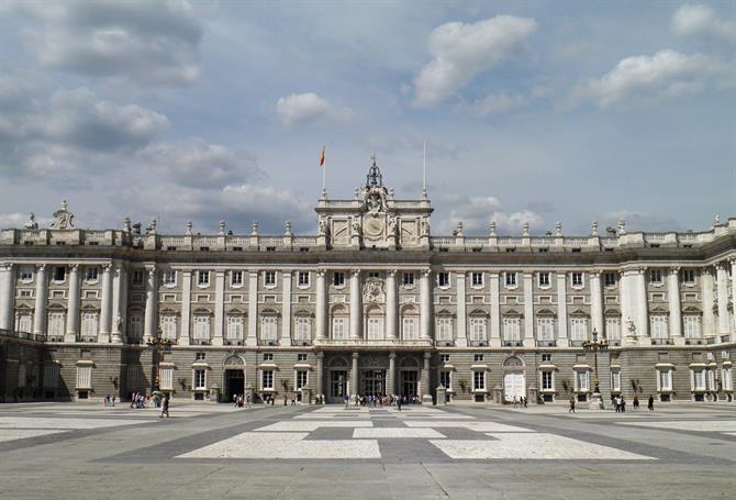 Königspalast in Madrid