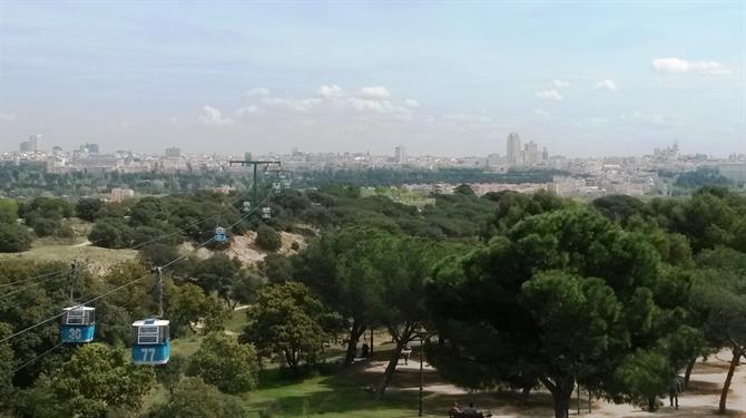 Teleférico en la Casa Campo Madrid