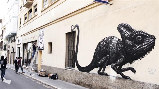 ROA à Malaga, Costa del Sol (Espagne)