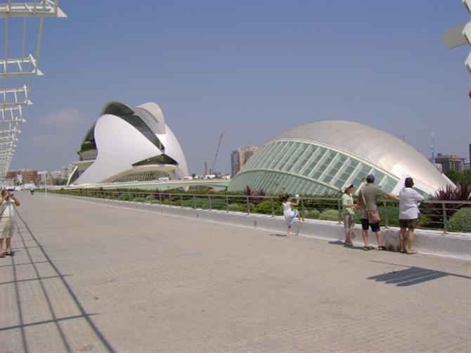 The city of arts and sciences in 2007