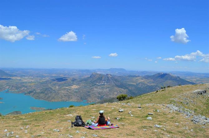 The view from the top of Cerro Coros, Sierra de Grazalema