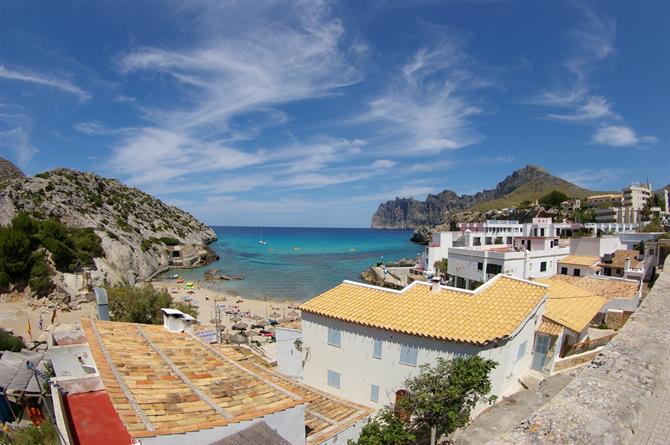 San Vicenc-stranden på Mallorca