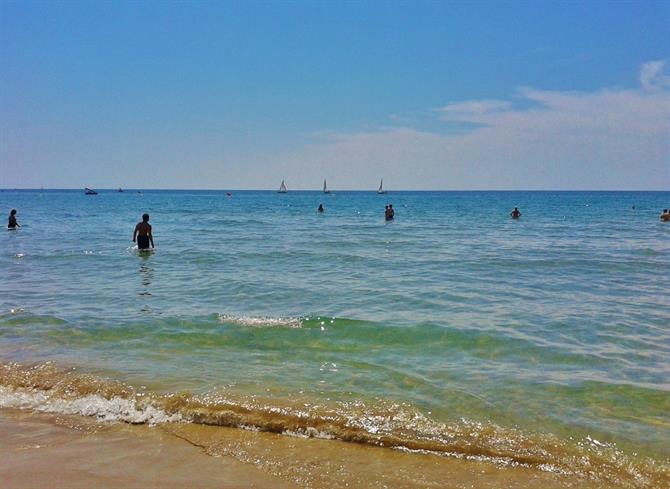 Platja de la Bassa Rodona, Sitges - Catalogne (Espagne)