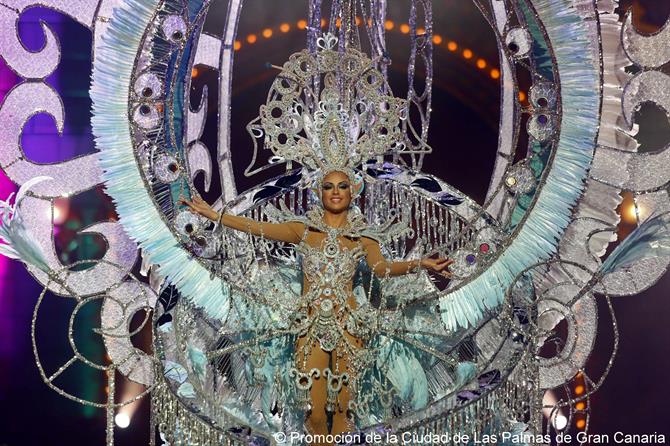 La Reine du Carnaval, Las Palmas - Grande Canarie (Espagne)