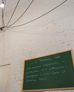 Interior of Mama's Cafe - Ecologial Promise in Catalan